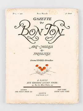 Gazette du Bon Ton. Art - Modes & Frivolités. Année 1921 - 4e Année - Numéro 1 - Revue Mensuelle. Collectif ; VOGEL, Lucien ; BRISSAUD, Pierre ; ...