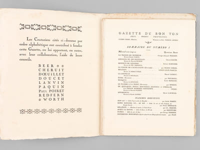 Gazette du Bon Ton. Art - Modes & Frivolités. Année 1921  - 4e Année - Numéro 1 - Revue Mensuelle