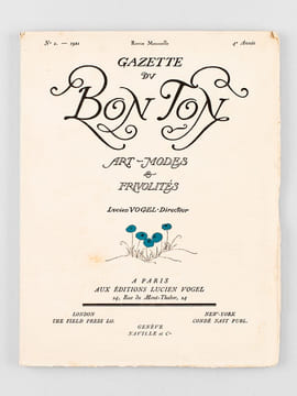 Gazette du Bon Ton. Art - Modes & Frivolités. Année 1921  - 4e Année - Numéro 2 Spécialement consacré au Mariage - Revue Mensuelle. Collectif ; VOGEL, ...