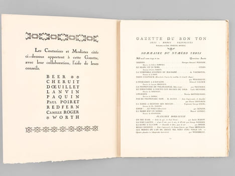 Gazette du Bon Ton. Art - Modes & Frivolités. Année 1921 - 4e Année - Numéro 3 - Revue Mensuelle. Collectif ; VOGEL, Lucien ; BRISSAUD, Pierre ; ...