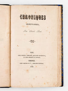 Chroniques Ardennaises [ Edition originale ]