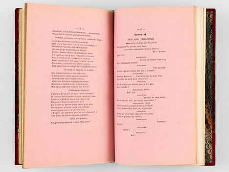Marguerite ou le Frère et la Soeur, comédie en un Acte, en vers, imité de Goethe [ Réunion de 3 tirages différents de l'édition originale sur papier ...