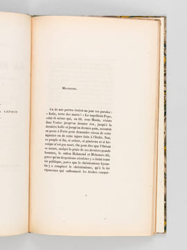 Esquisse d'une Histoire de la Renaissance des Lettres et des Arts en Italie [Edition originale ]  (Discours d'ouverture du Cours de Littérature ...