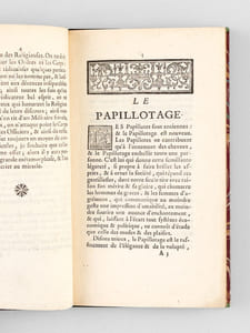 Le Papillotage, ouvrage Comique et Moral