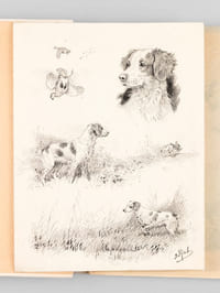 La Picardie et ses Chasses [ Edition originale - Avec un dessin original signé de B. Riab ] En appendice : La Faune et l'avifaune en Picardie. Quelques plans de hutte.