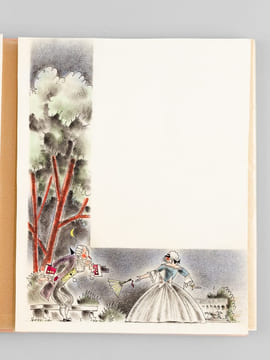 La Mouche [ Exemplaire sur papier Japon avec dessin original et suite ]. MUSSET, Alfred de ; LEP ; [ LEP, Raymond ; LEPRETRE, Raymond ]