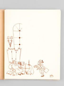 La Mouche [ Exemplaire sur papier Japon avec dessin original et suite ]. MUSSET, Alfred de ; LEP ; [ LEP, Raymond ; LEPRETRE, Raymond ]