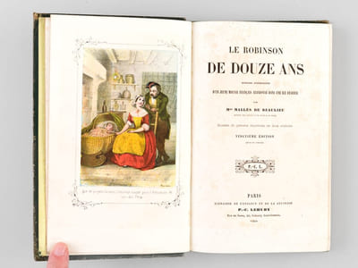 Le Robinson de Douze Ans, Histoire intéressante d'un Jeune Mousse français abandonnée dans une Ile déserte