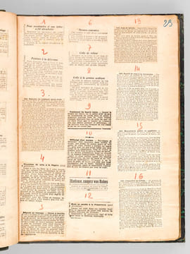 Conseils et Recettes [ 3 années suivies, de 1922 à 1924 : plus de 4500 recettes et conseils pratiques recueillis en 3 volumes, avec table des matières ...