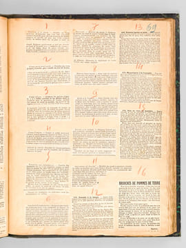 Conseils et Recettes [ 3 années suivies, de 1922 à 1924 : plus de 4500 recettes et conseils pratiques recueillis en 3 volumes, avec table des matières ...