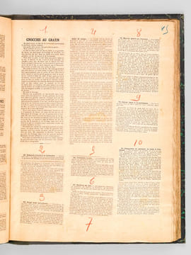 Conseils et Recettes [ 3 années suivies, de 1922 à 1924 : plus de 4500 recettes et conseils pratiques recueillis en 3 volumes, avec table des matières ...