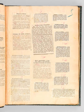 Conseils et Recettes [ Année 1926 : plus de 1000 recettes et conseils pratiques recueillis en 1 volume, avec table des matières manuscrite ] . ...