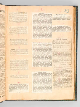 Conseils et Recettes [ Année 1926 : plus de 1000 recettes et conseils pratiques recueillis en 1 volume, avec table des matières manuscrite ] . ...