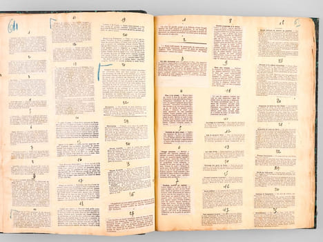 Conseils et Recettes [ Année 1928 : plus de 2000 recettes et conseils pratiques recueillis en 1 volume, avec table des matières manuscrite ] . ...