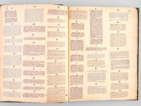 Conseils et Recettes [ Année 1928 : plus de 2000 recettes et conseils pratiques recueillis en 1 volume, avec table des matières manuscrite ] . ...