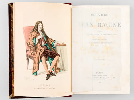 Oeuvres de Jean Racine. Précédées des Mémoires sur sa Vie par Louis Racine. . RACINE, Jean