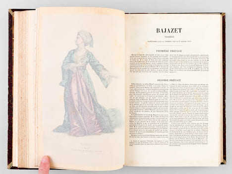 Oeuvres de Jean Racine. Précédées des Mémoires sur sa Vie par Louis Racine. . RACINE, Jean