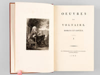 Romans et Contes de Voltaire [ 3 Tomes - Complet ] [ Exemplaire Robert Hoe ]