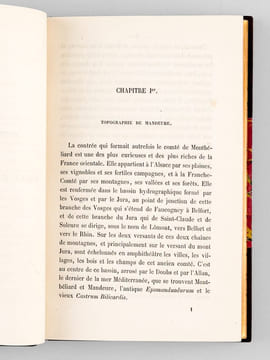 Recherches Historiques sur la Ville, la Principauté et la République de Mandeure (Epomanduodurum). Origines et histoire abrégée de l'ancien Comté de ...