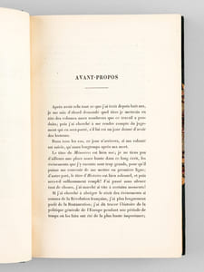 Histoire de mon Temps. Mémoires du Chancelier Pasquier (6 Tomes - Complet) [ Livre dédicacé par le duc d'Audiffret-Pasquier ] I : Première Partie : Révolution - Consulat - Empire 1789-1811 ; II : 1812-1814 ; III : 1814-1815 ; IV : Deuxième Partie:  Restauration 1815-1820 ; V : 1820-1824 ; VI : 1824-1830
