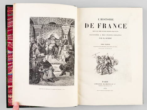 L'Histoire de France depuis les Temps les plus reculés jusqu'en 1789 racontée à mes petits-enfants (5 Tomes - Complet) [ Suivi de : ] L'Histoire de ...