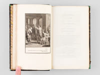 Oeuvres complètes (Tomes 1 à 41 sur 66) Tomes 1 à 7 : Théâtre ; 8 : La Henriade (1819, 434 p.) ; 9 : La Pucelle d'Orléans ; 10 : Poèmes ; 11 : Epîtres et stances ; 12 : Contes en vers. Satires et poésies mêlées ; 13-16 : Essai sur les moeurs et l'Esprit des Nations ; 17-18 : Le siècle de Louis XIV ; 19 : Précis du siècle de Louis XV ; 20 : Histoire de Charles IX ; 21 : Histoire de l'empire de Russie ; 22 : Annales de l'Empire ; 23 : Histoire du Parlement de Paris ; 24-25 : Mélanges historiques ; 26-27 : Politique et législation ; 28 : Physique ; 29 - 31 : Philosophie ; 32 : Dialogues et Entretiens philosophiques ; 33-38 : Dictionnaire philosophique ; 39-40 : Romans ; 41 : Facéties