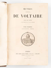 Oeuvres complètes de Voltaire (Tomes 1 à 11 - 11 Tomes sur 13) Tome 1 : Vie de Voltaire - Théâtre ; 2 : Théâtre - La Henriade - La Pucelle - Poésies ; 3 : Essai sur les Moeurs - Annales de l'Empire ; 4 : Siècle de Louis XIV - Précis du Siècle de Louis XV - Histoire de Charles XII - Histoire de Russie - Histoire du Parlement - Fragments historiques sur l'Inde ; 5 : Mélanges historiques - Politique et Législation - Physique ; 6 : Philosophe - Dialogues ; 7 : Dictionnaire Philosophique I ; 8 : Dictionnaire Philosophique II - Romans - Facéties ; 9 : Mélanges Littéraires - Commentaires sur Corneille ; 10 : Correspondance avec le Roi de Prusse, l'Impératrice de Russie et d'Alembert ; 11 : Correspondance Générale I