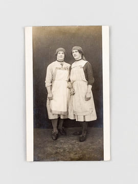 Lot de 5 cartes postales annotées : Prisonniers tchèques [ Souvenir des prisonniers tchèques St Pierre des Corps le 8 janvier 1918 ] - Cercle de ...