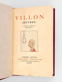 Villon (Oeuvres) Illustrations de Dubout
