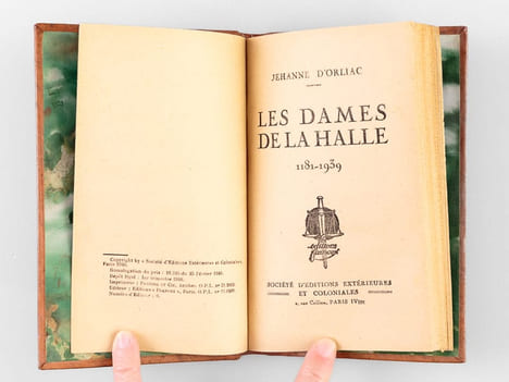 Les Dames de la Halle 1181-1939. D'ORLIAC, Jehanne