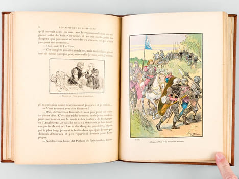 Les Assiégés de Compiègne 1430. ROBIDA, Albert