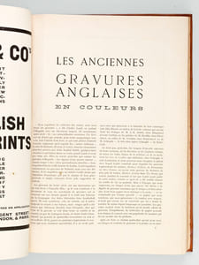 Old english colour-prints. Les anciennes gravures anglaises en couleurs