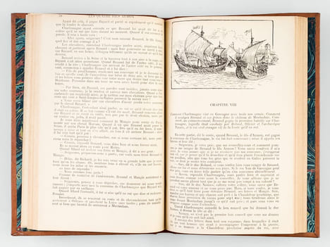 Histoire des Quatre Fils Aymon, Très Nobles très vaillants chevaliers (2 Parties - Complet). ROBIDA, Albert ; SALES, Pierre ; D'ALBIGNAC, Jean