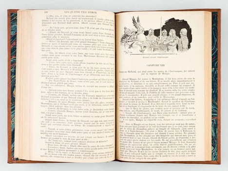 Histoire des Quatre Fils Aymon, Très Nobles très vaillants chevaliers (2 Parties - Complet). ROBIDA, Albert ; SALES, Pierre ; D'ALBIGNAC, Jean
