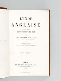 L'Inde Anglaise avant et après l'Insurrection de 1857 (2 Tomes - Complet)