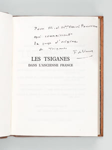 Les Tsiganes dans l'ancienne France [ Livre dédicacé par l'auteur ]
