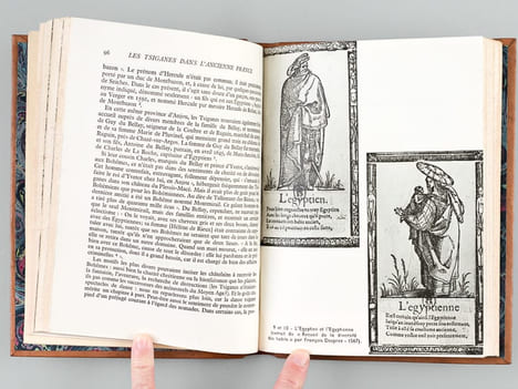 Les Tsiganes dans l'ancienne France [ Livre dédicacé par l'auteur ]. VAUX DE FOLETIER, François de