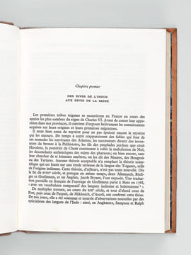 Les Tsiganes dans l'ancienne France [ Livre dédicacé par l'auteur ]. VAUX DE FOLETIER, François de