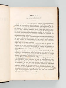 Dictionnaire malgache-français [ Avec : ] Dictionnaire français-malgache