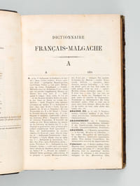 Dictionnaire malgache-français [ Avec : ] Dictionnaire français-malgache