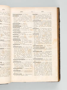 Dictionnaire malgache-français [ Avec : ] Dictionnaire français-malgache