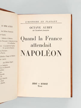[ Lot de 8 titres ] Le Lit du Roi (Casanova, Louis XV et Mlle de Romans) [ On joint : ] Le Roman de Napoléon. Brumaire [ On joint : ] Quand la France ...