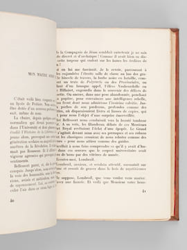 Le Fanal exhaussé. Cinquante ans d'activité littéraire de Jacques Nanteuil [ Edition originale - Livre dédicacé par l'auteur ]. NANTEUIL, Jacques ; ...