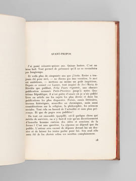 Le Fanal exhaussé. Cinquante ans d'activité littéraire de Jacques Nanteuil [ Edition originale - Livre dédicacé par l'auteur ]. NANTEUIL, Jacques ; ...
