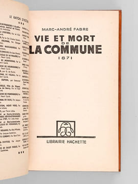 [ Lot de 10 ouvrages évoquant la Seconde République, le Second Empire et la Commune : ] Un drame politique en 1848 (Blanqui et le document Taschereau) ...