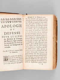 Le Médecin des Pauvres qui enseigne le Moyen de guérir les maladies par des remèdes faciles à trouver dans le Païs, & préparer à peu de frais par toutes sortes de personnes [ Suivi de : ] Le Chirurgien des Pauvres qui enseigne le moyen de guerir les Maladies externes par remedes faciles à trouver & preparer, en faveur de ceux qui sont éloignez des villes