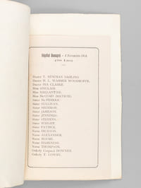 Souvenir de Ulster Volunteer Hospital Villa Beaupré Pau 3 Novembre 1914 & 3 Novbre 1915 [ Contient : ] Hôpital Beaupré 3 novembre 1914 (50 lits) 3 novembre 1915 (80 lits) Programme [ et liste du personnel ] [ On joint : ] Villa Beaupré Pau le 10 octobre 1915 Allo les Boches. Revue du Front 3 actes  [ On joint : ] Hôpital militaire n°123 bis Nay. Matinée concert du 15 juillet 1915. Programme. Nay Hôpital. Revue militaire offerte aux blessés.