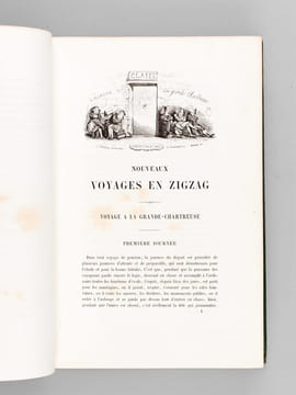Premiers voyages en zigzag, ou excursions d'un pensionnat en vacances dans les cantons suisses et sur le revers italien des Alpes [ On joint : ] ...