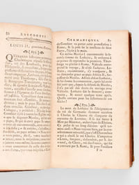 Anecdotes Germaniques, depuis l'An de la Fondation de Rome 648, et avant l'Ere Chrétienne 106, jusqu'à nos jours [ Edition originale ]