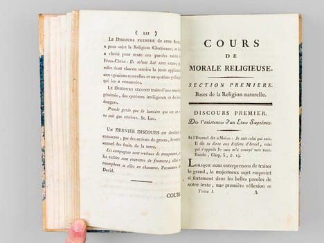 Cours de Morale Religieuse (3 Tomes - Complet) . NECKER, M.